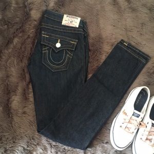 True Religion Skinny Jeans 25💙💙
